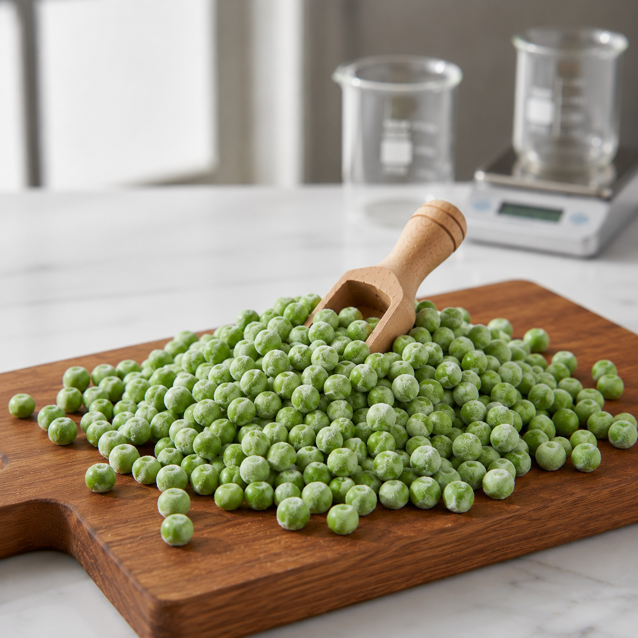 Frozen green peas